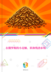 在俄罗斯的小麦糠、麸和残渣市场