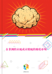 在非洲的未梳或未精梳的棉花市场