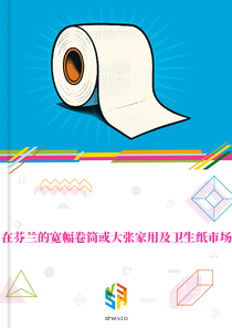 在芬兰的宽幅卷筒或大张家用及卫生纸市场