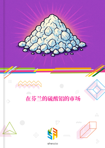 在芬兰的硫酸铝的市场