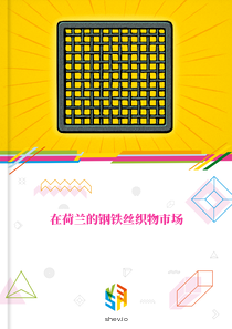 在荷兰的钢铁丝织物市场
