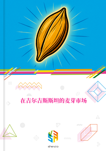 在吉尔吉斯斯坦的麦芽市场