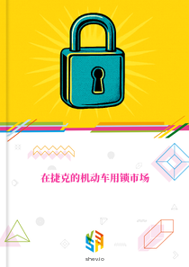 在捷克的机动车用锁市场