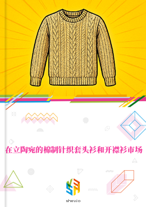 在立陶宛的棉制针织套头衫和开襟衫市场