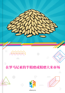 在罗马尼亚的半精磨或精磨大米市场