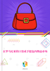 在罗马尼亚的口袋或手提包内物品市场