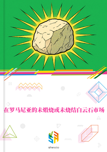 在罗马尼亚的未煅烧或未烧结白云石市场