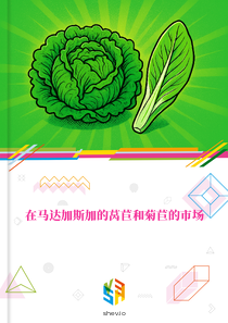 在马达加斯加的莴苣和菊苣的市场