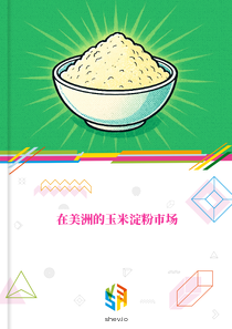 在美洲的玉米淀粉市场