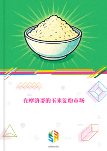在摩洛哥的玉米淀粉市场