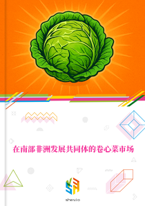 在南部非洲发展共同体的卷心菜市场