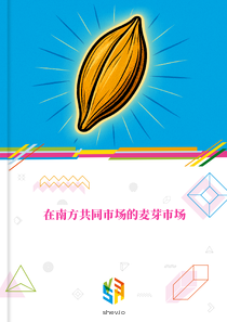 在南方共同市场的麦芽市场