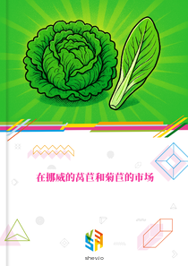 在挪威的莴苣和菊苣的市场