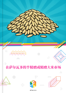 在萨尔瓦多的半精磨或精磨大米市场