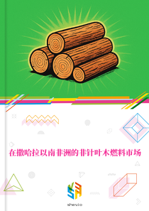 在撒哈拉以南非洲的非针叶木燃料市场