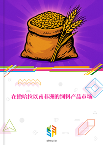 在撒哈拉以南非洲的饲料产品市场