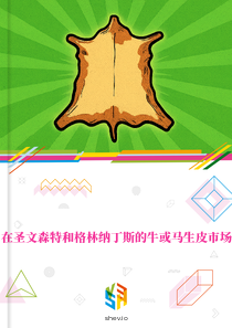 在圣文森特和格林纳丁斯的牛或马生皮市场