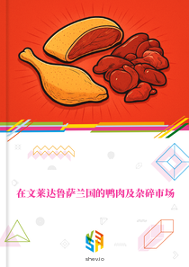 在文莱达鲁萨兰国的鸭肉及杂碎市场