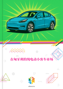 在匈牙利的纯电动小客车市场