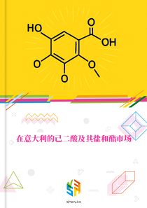 在意大利的己二酸及其盐和酯市场
