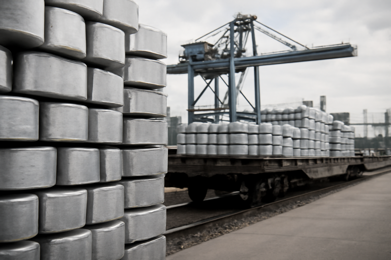 Aluminiumpreise geben nach, da Nahost-Risikoprämie schwindet