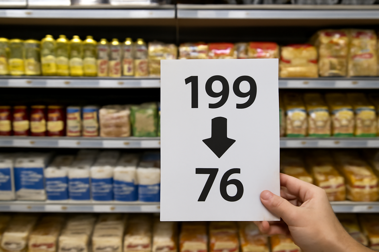 Belarus cuts price-controlled goods list from 199 to 76