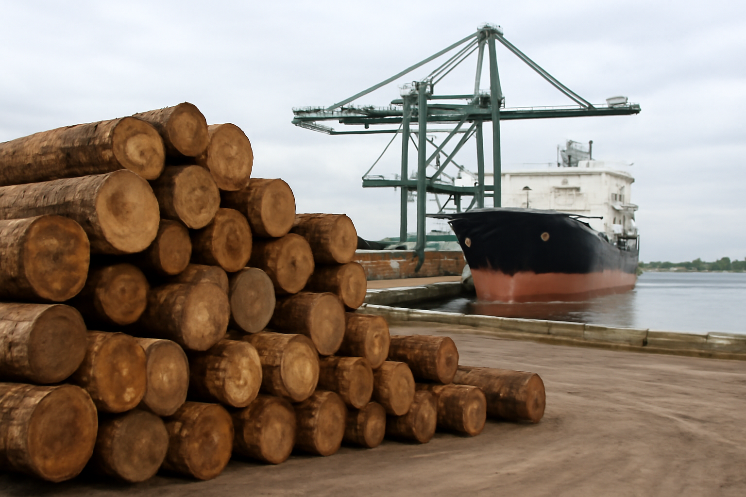 Cameroon bans raw log exports for 91 tree species