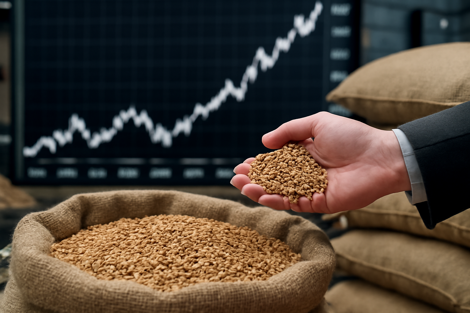 Chicago wheat futures rise more than 14%, improving Indian export prospects
