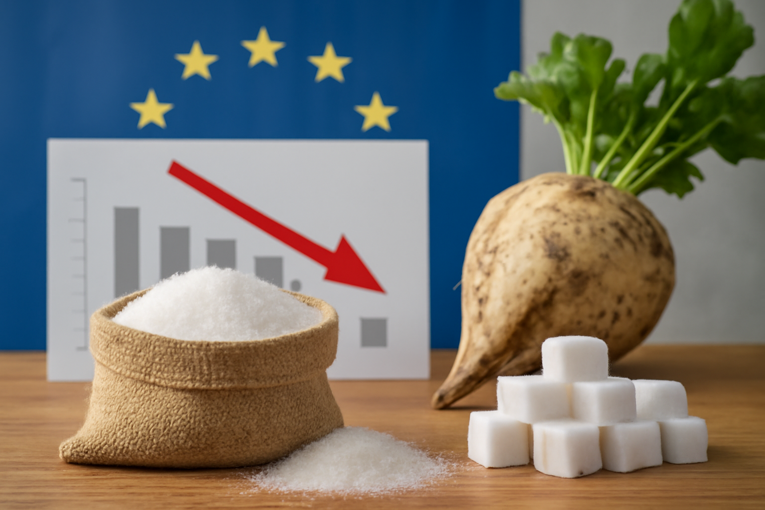 EU sugar output forecast to fall sharply in 2026/27 as beet availability shrinks