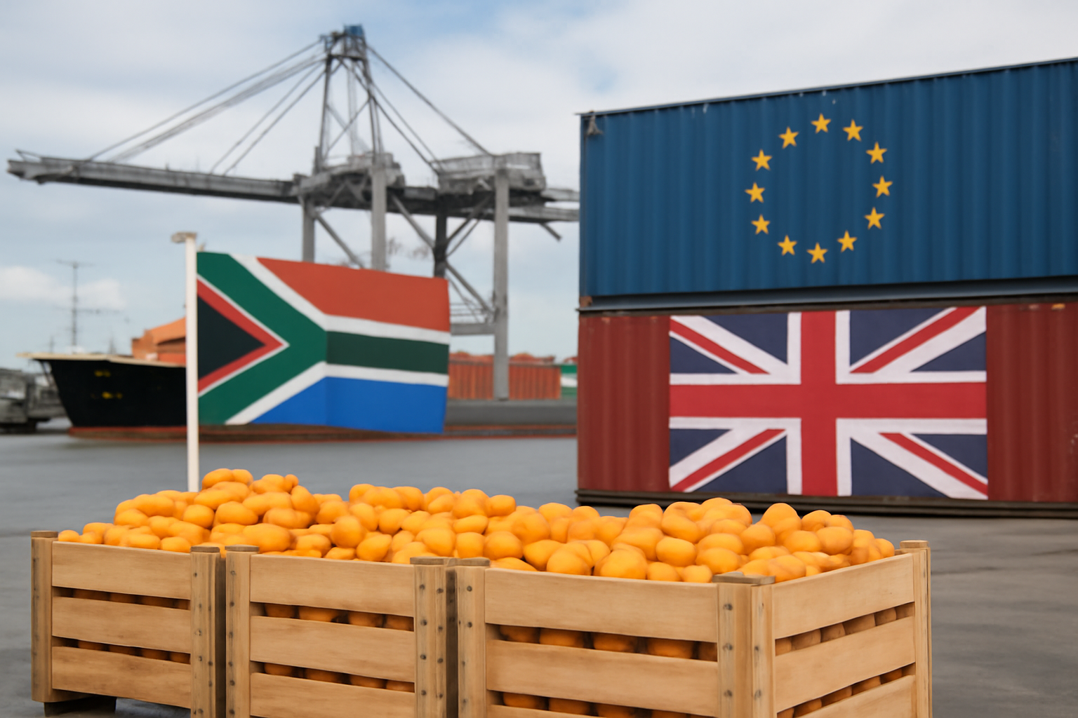 EU-UK phytosanitary alignment raises concern for South African citrus exporters