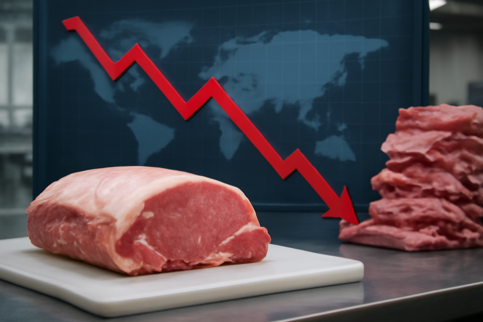 European and global pork market slides into deep mid-2026 crisis