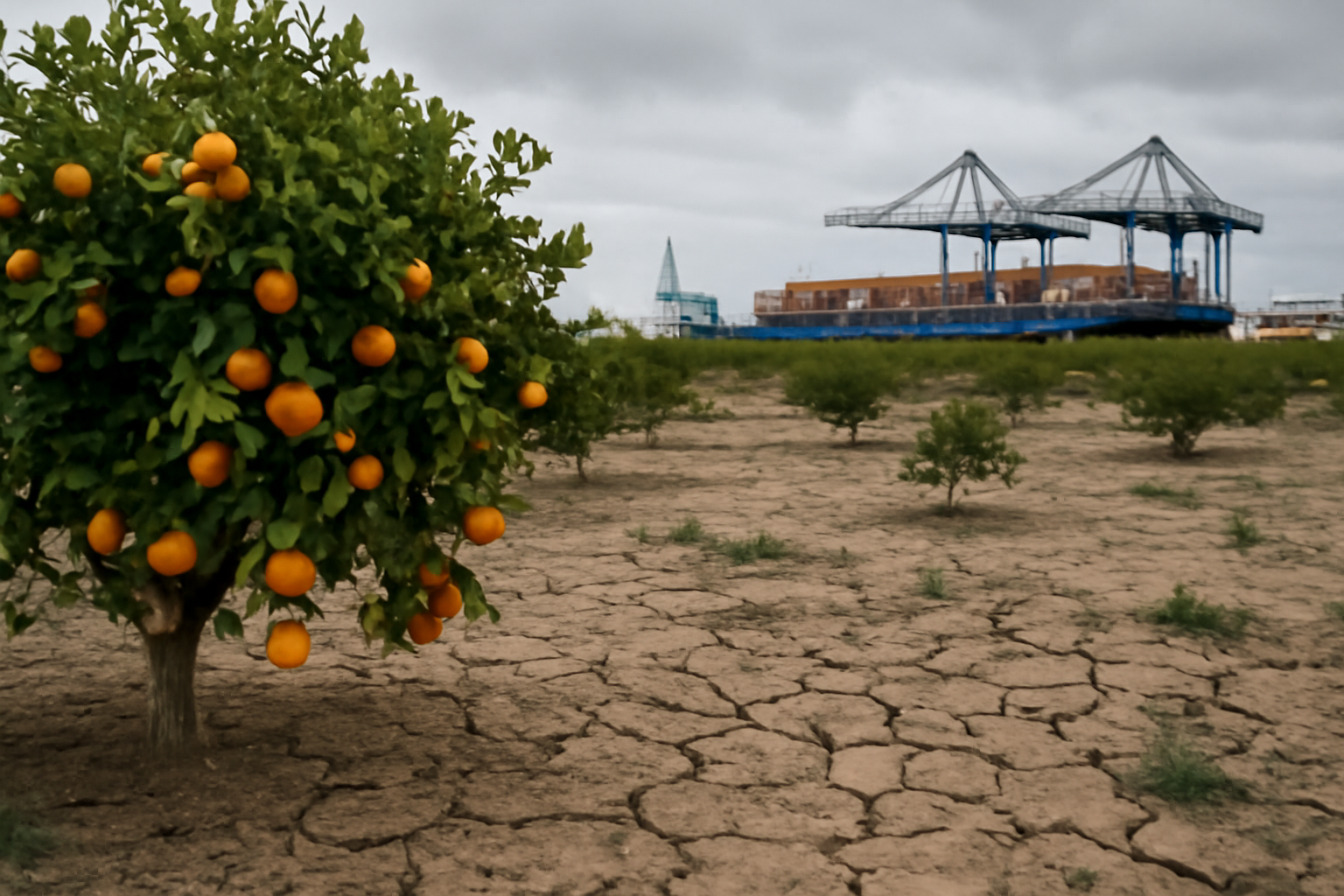 Extreme weather cuts South Australian orange and mandarin supply