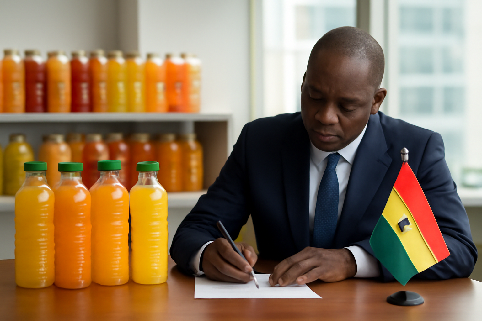 Ghana abolishes 20% excise duty on locally manufactured fruit juices