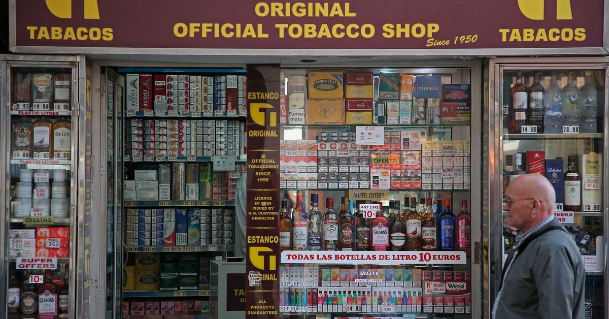 Gibraltar tobacco distributors stockpile before EU treaty overhaul
