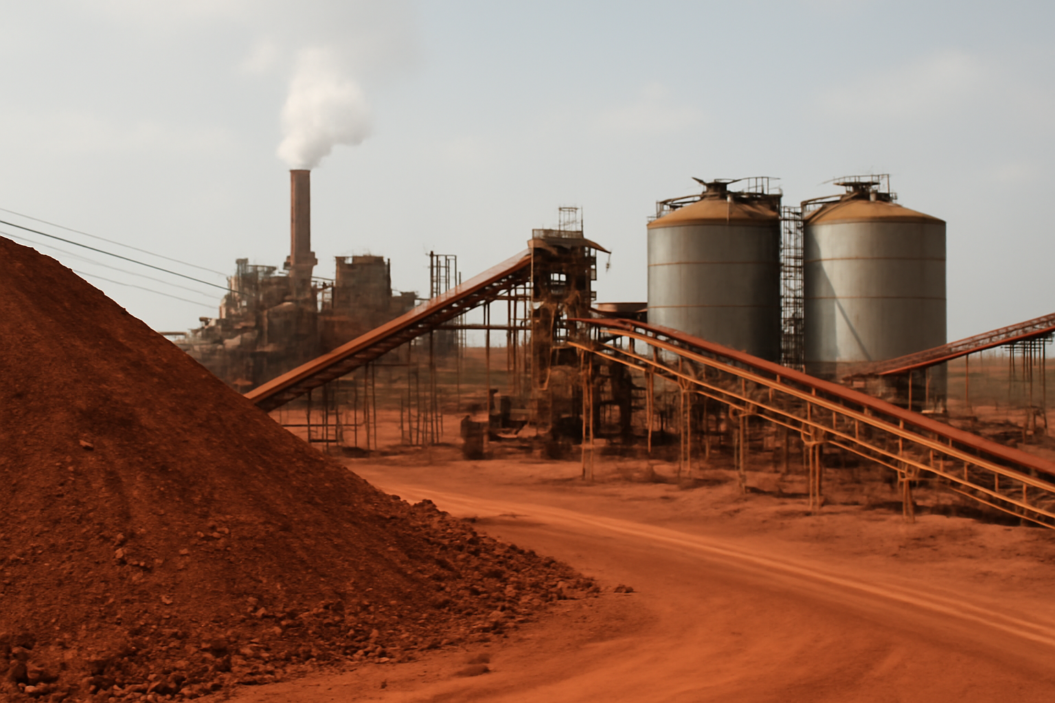 Guinea targets five to six alumina refineries by 2030 to process its bauxite at home