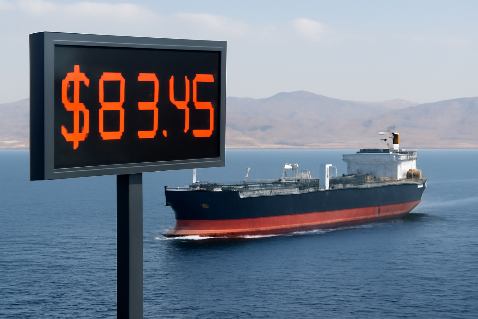 Indonesia’s June crude benchmark falls to $83.45 as Strait of Hormuz reopens