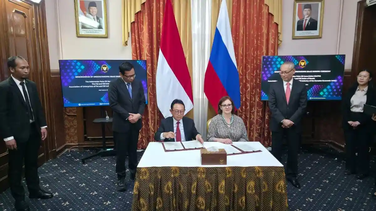 Indonesia and Russia Sign MoU to Boost Palm Oil, Biodiesel Cooperation at INNOPROM 2026