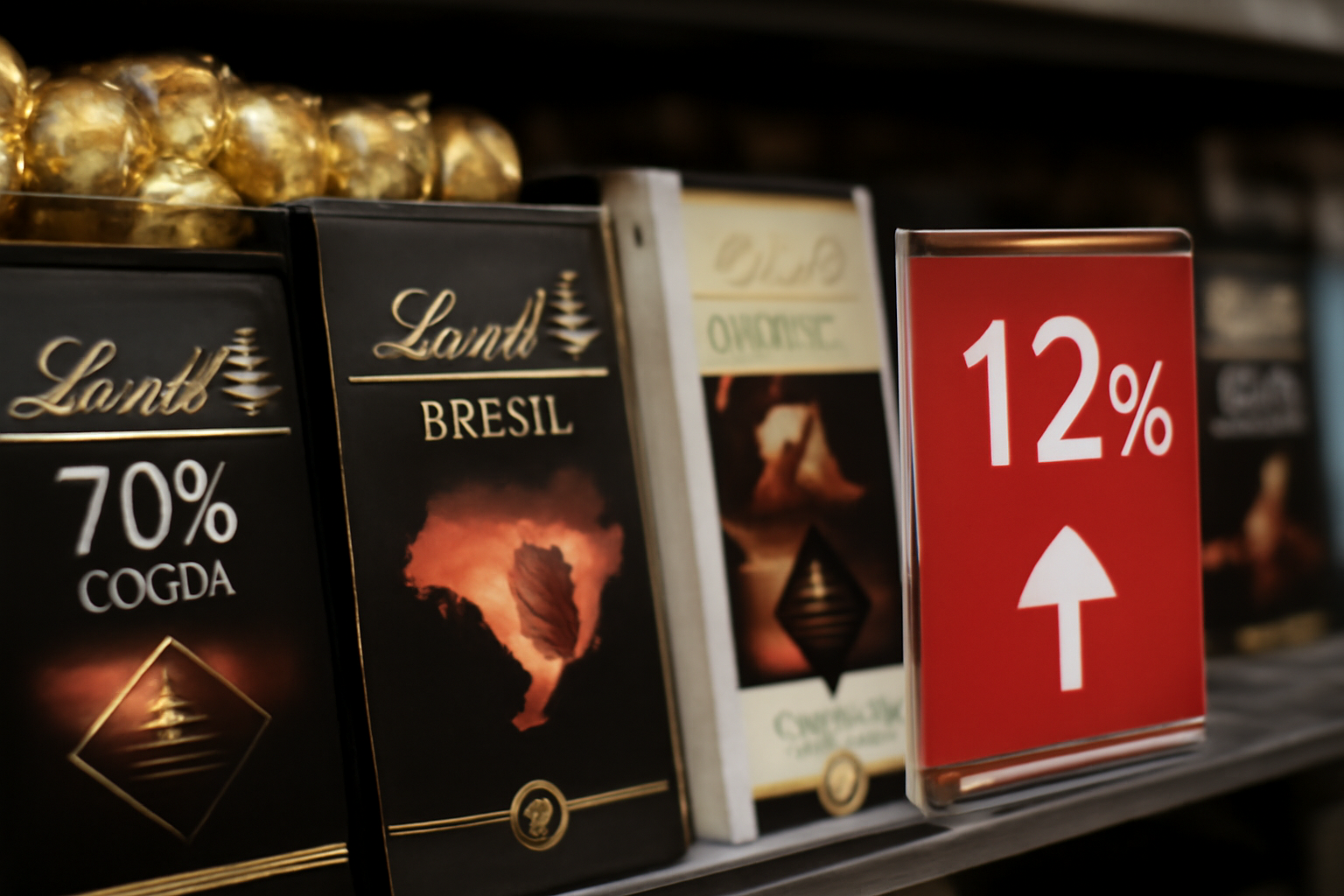 Lindt relève ses prix de 12 % malgré la baisse des volumes de chocolat