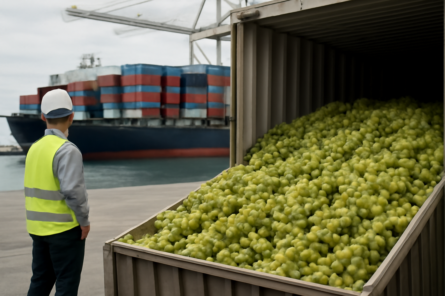 Nonsan grape exporters make first shipments to North American markets