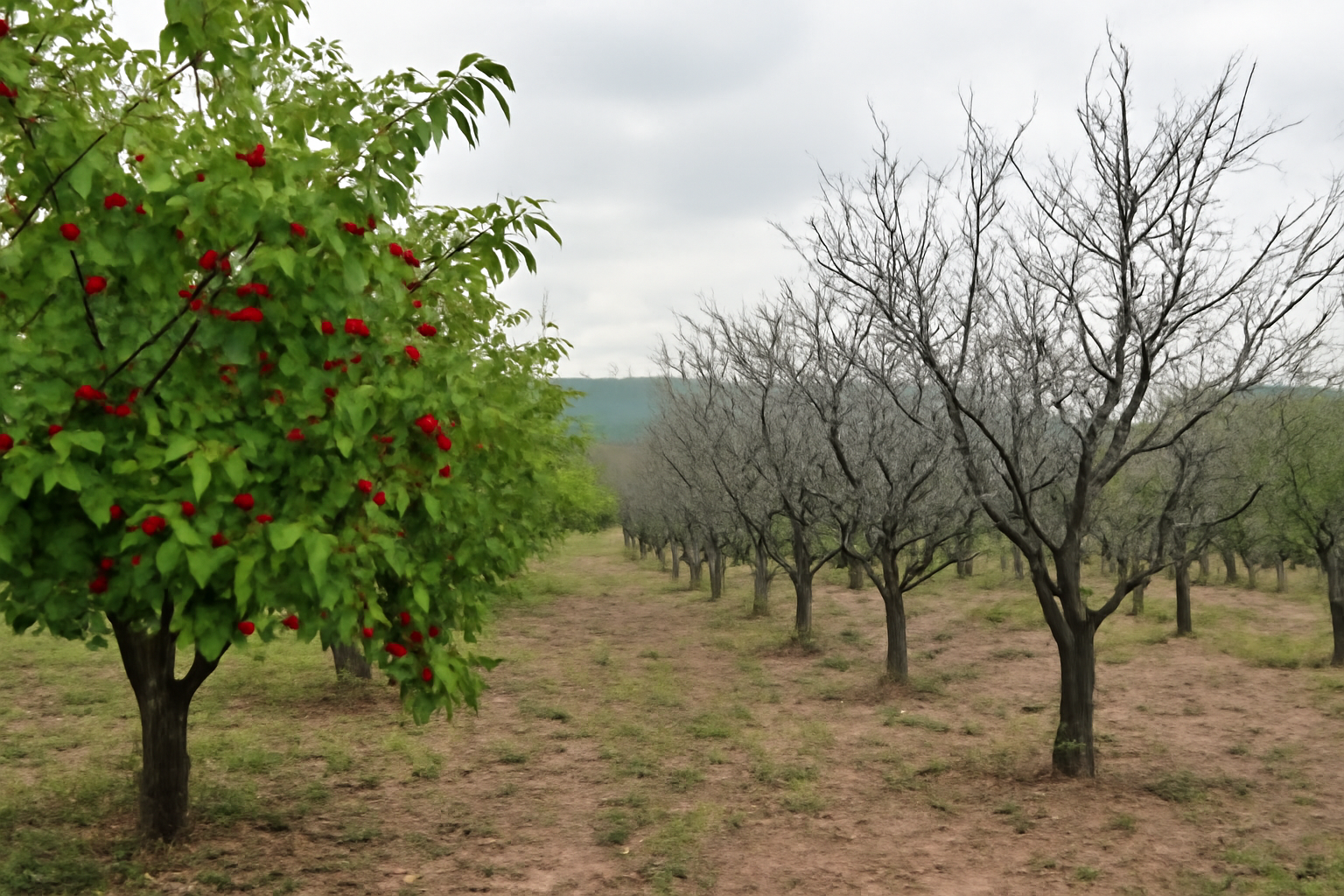 One-third of cherry orchards in Bulgaria’s Kyustendil region produce no crop