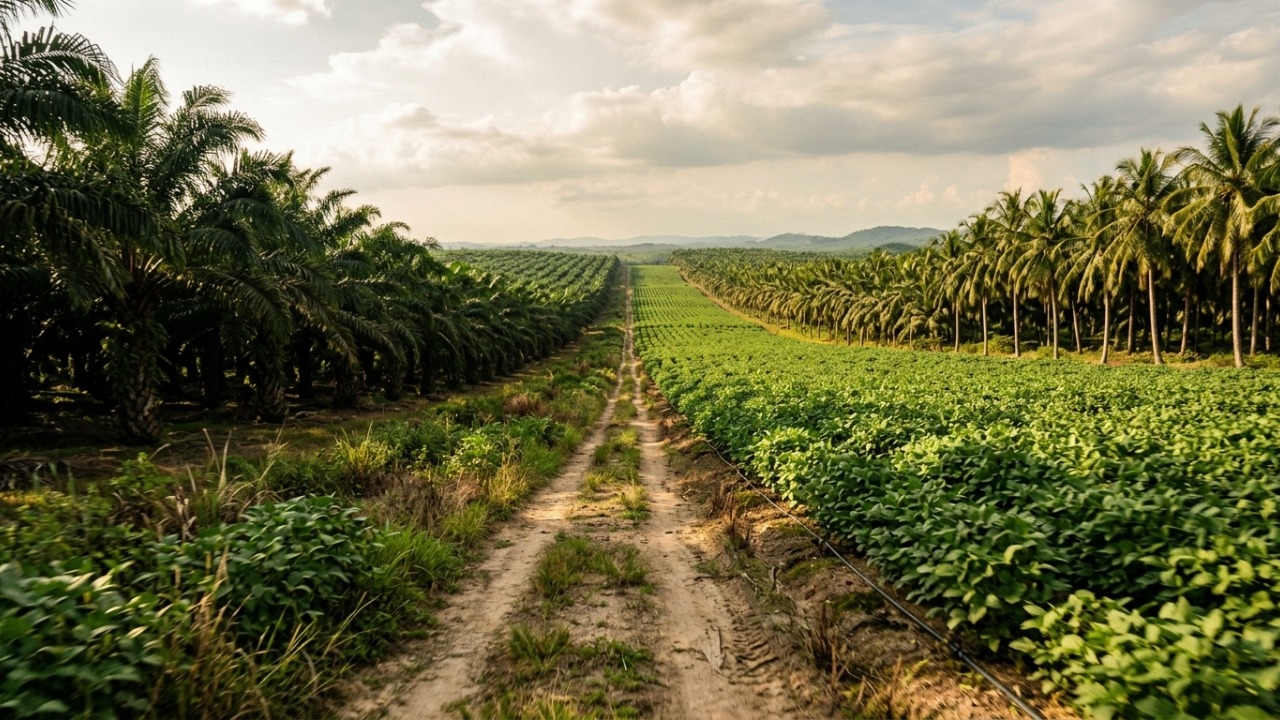 Palm, soy and coconut account for 75% of vegetable-oil biodiversity loss