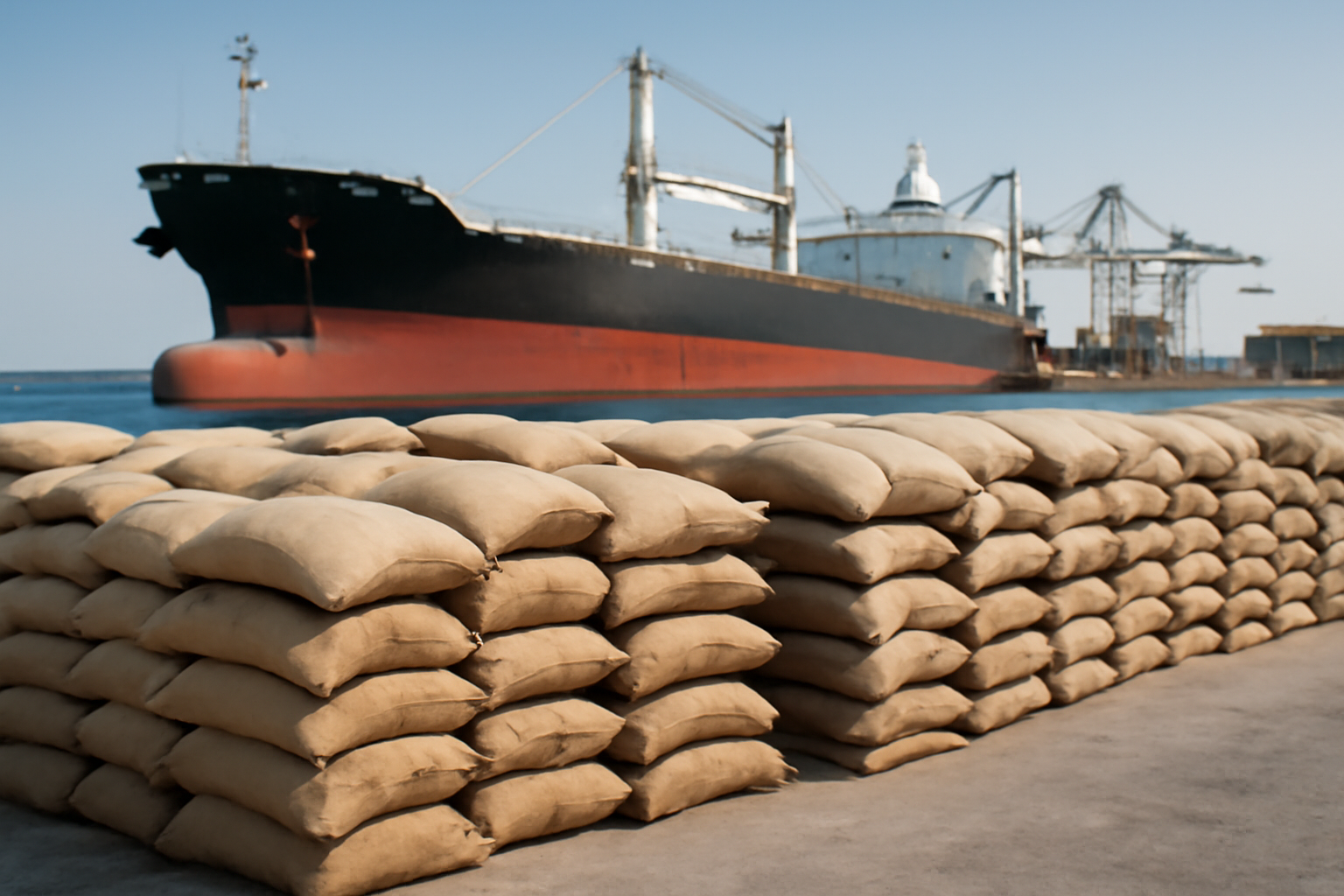 Red Sea and Hormuz Disruptions Strand Nearly 0.5 Million Tonnes of Indian Basmati at Ports