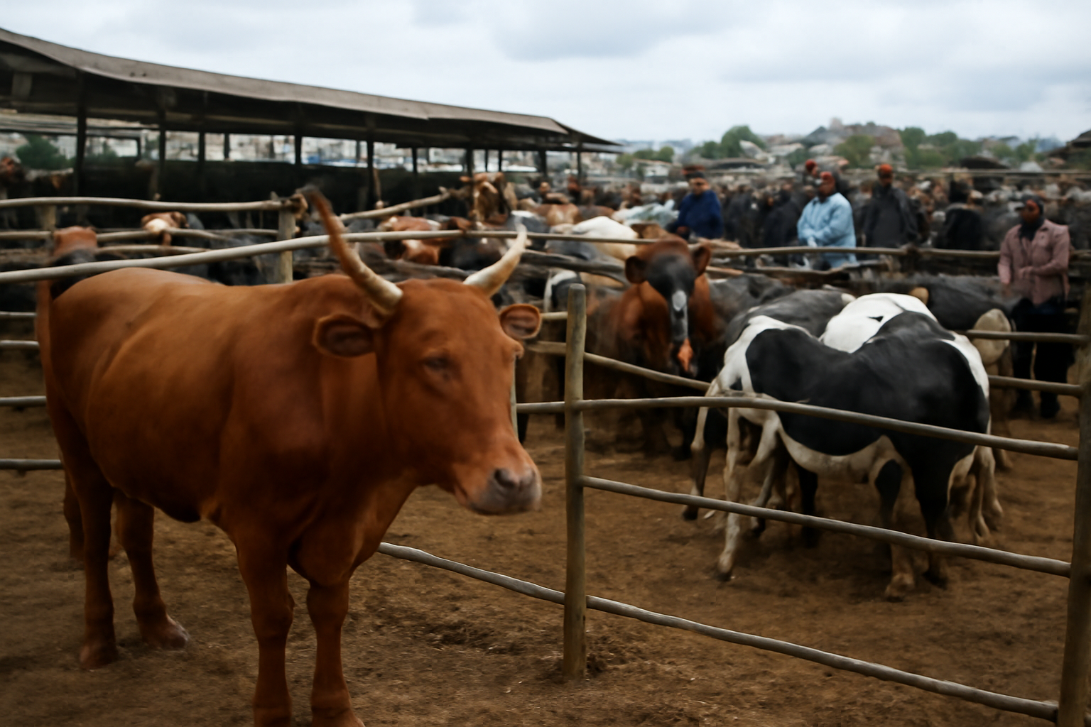 La fiebre del Valle del Rift frena el comercio bovino y altera el mercado cárnico de Ruanda