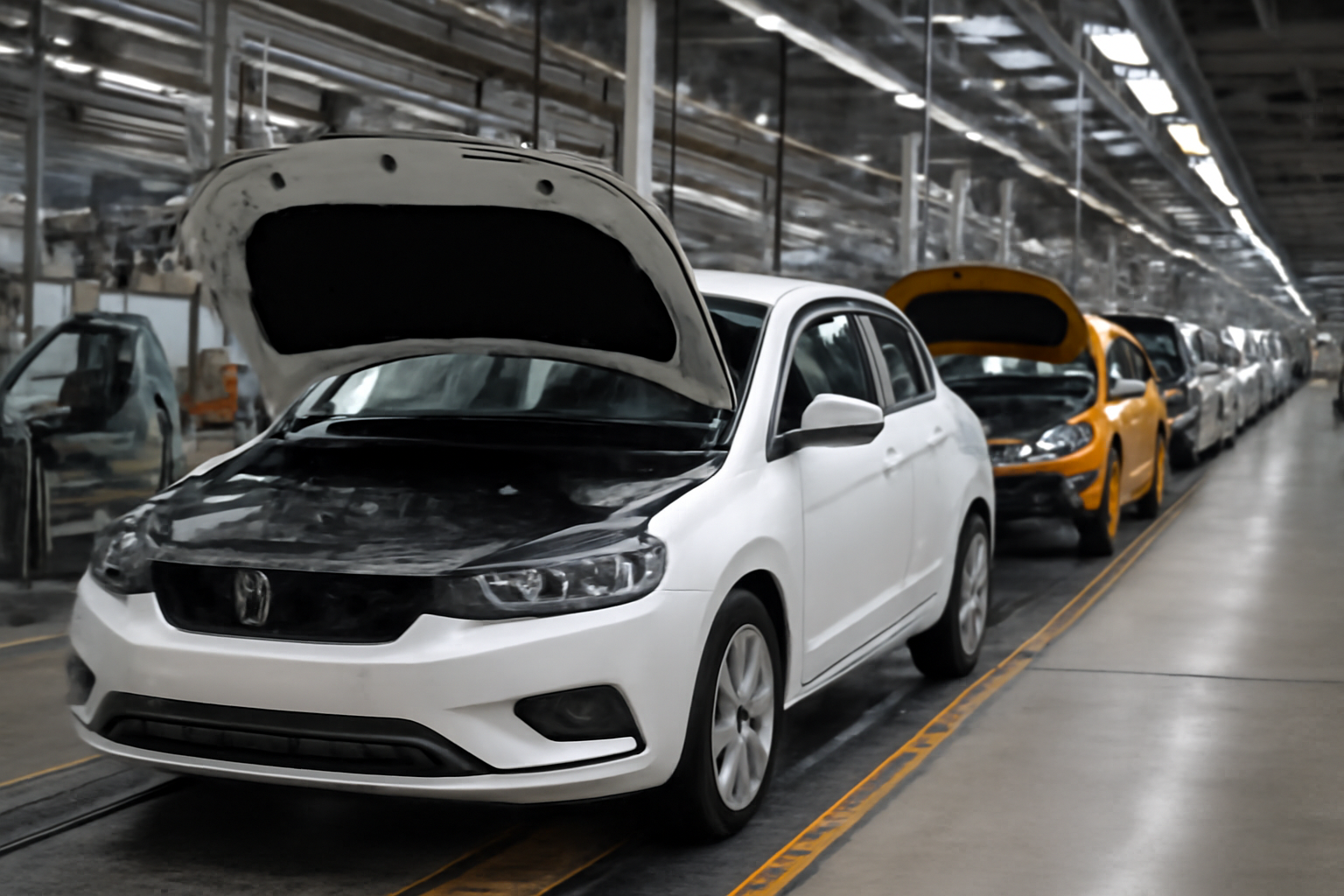 La producción de automóviles de Rumanía cae más del 10 % en el primer semestre de 2026