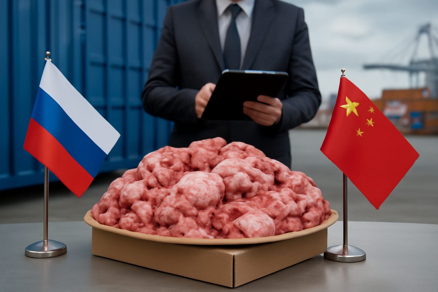 Russian meat offal exports to China reached record $13.3 million in June