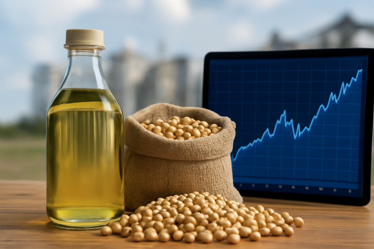 Soybean oil jumps more than 3.5% in Chicago as crude rallies and China buys
