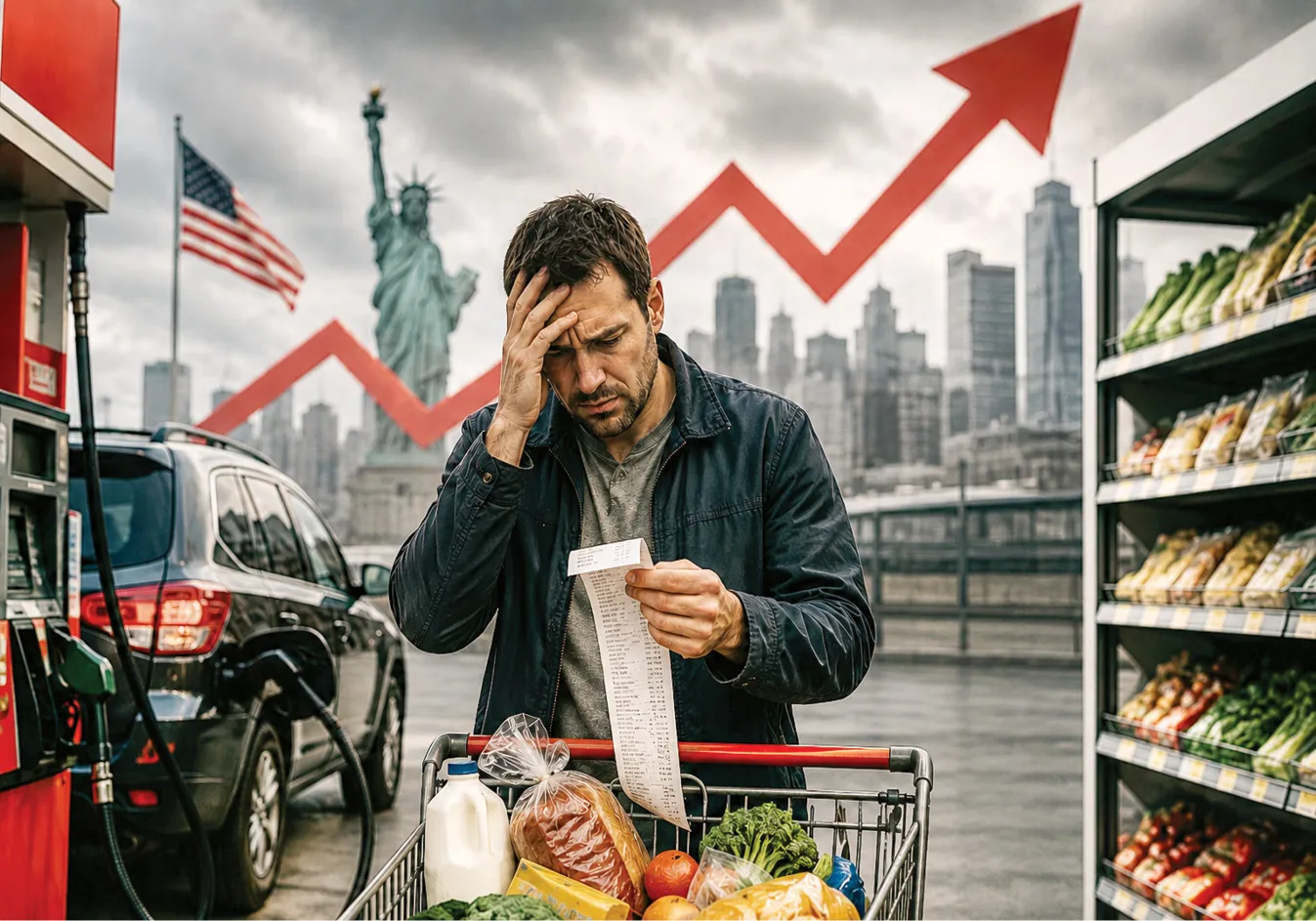 US households face reported surge in egg, vegetable and fuel prices