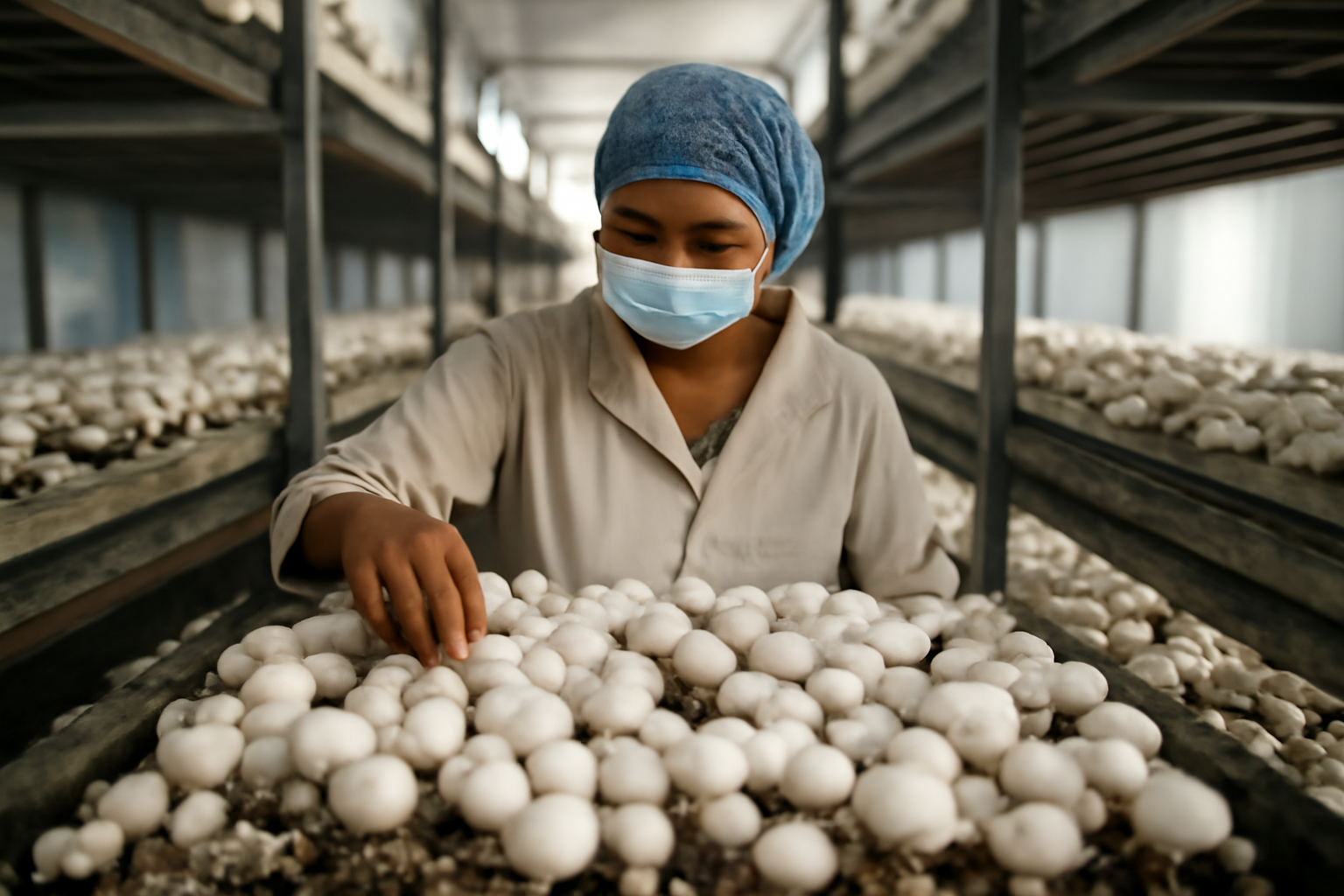 Le Bihar devient le premier producteur de champignons en Inde avec 42 190 tonnes