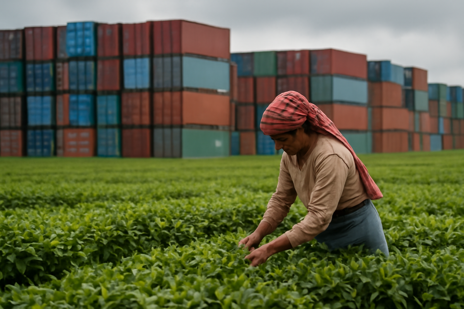 Hitze und Arbeitskräftemangel gefährden die Teeversorgung aus Assam