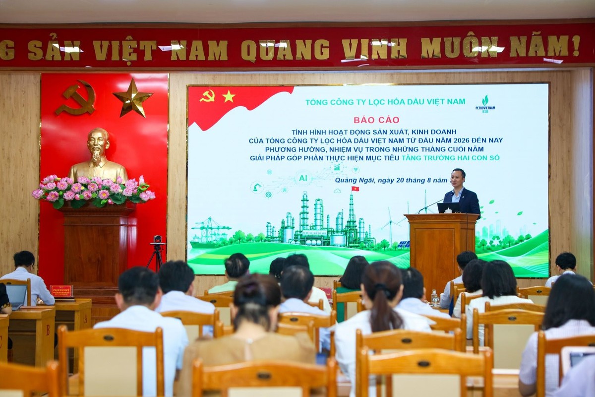 Dung Quat refinery reaches record 124% utilization as seven-month profit hits VND18.9 trillion